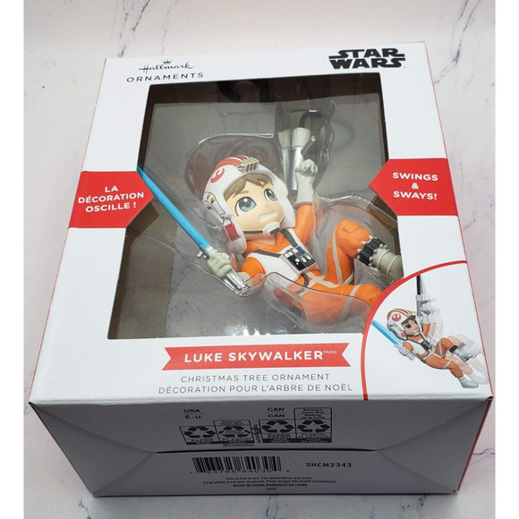 Hallmark Star Wars Luke Skywalker Ornament - Swings & Sways! - NIB - Picture 7 of 9